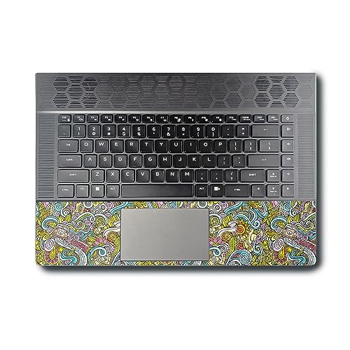 Image of MightySkins Carbon Fiber Skin Compatible with Alienware X16 R1 (2023) Full Wrap Kit - Ultra Hippie | Protective, Durable Textured Carbon Fiber Finish | Easy to Apply & Change Styles | Made in The USA