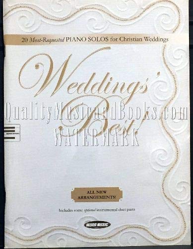Weddings' Best!: 20 Most-Requested Piano Solos for Christian Weddings