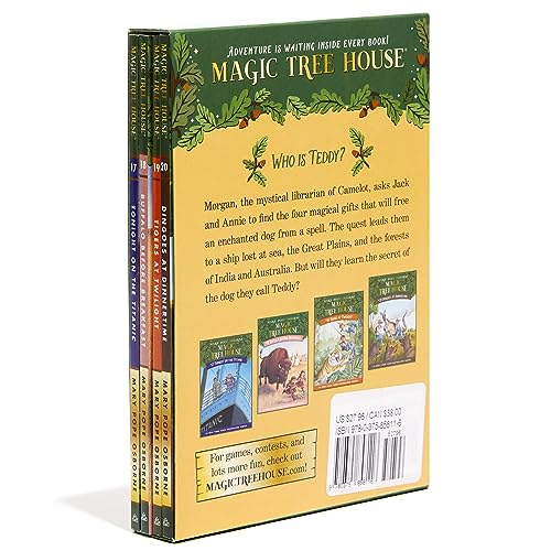 Magic Tree House Books 17-20 Boxed Set: The Mystery of the Enchanted Dog - Image 3