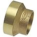 Nibco 801R Cast Bronze Copper Reducing Coupling, 3" x 2"