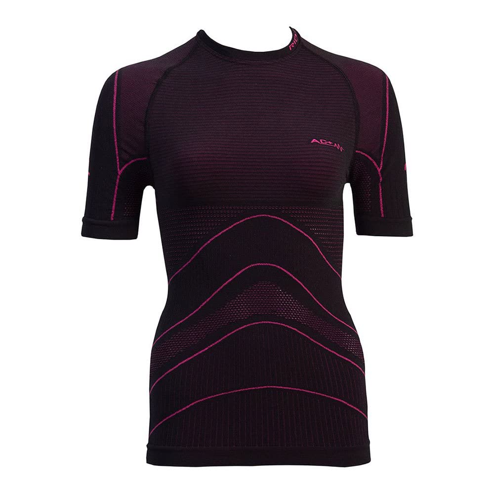 Maglia Ultra Leggera Recupero Muscolare T-Shirt per Allenamento in Palestra Maglietta Maniche Corte Abbigliamento Sportivo Funzionale Donna