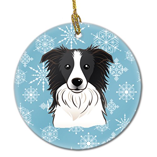 Border Collie Christmas Ornaments Doggie Confidential