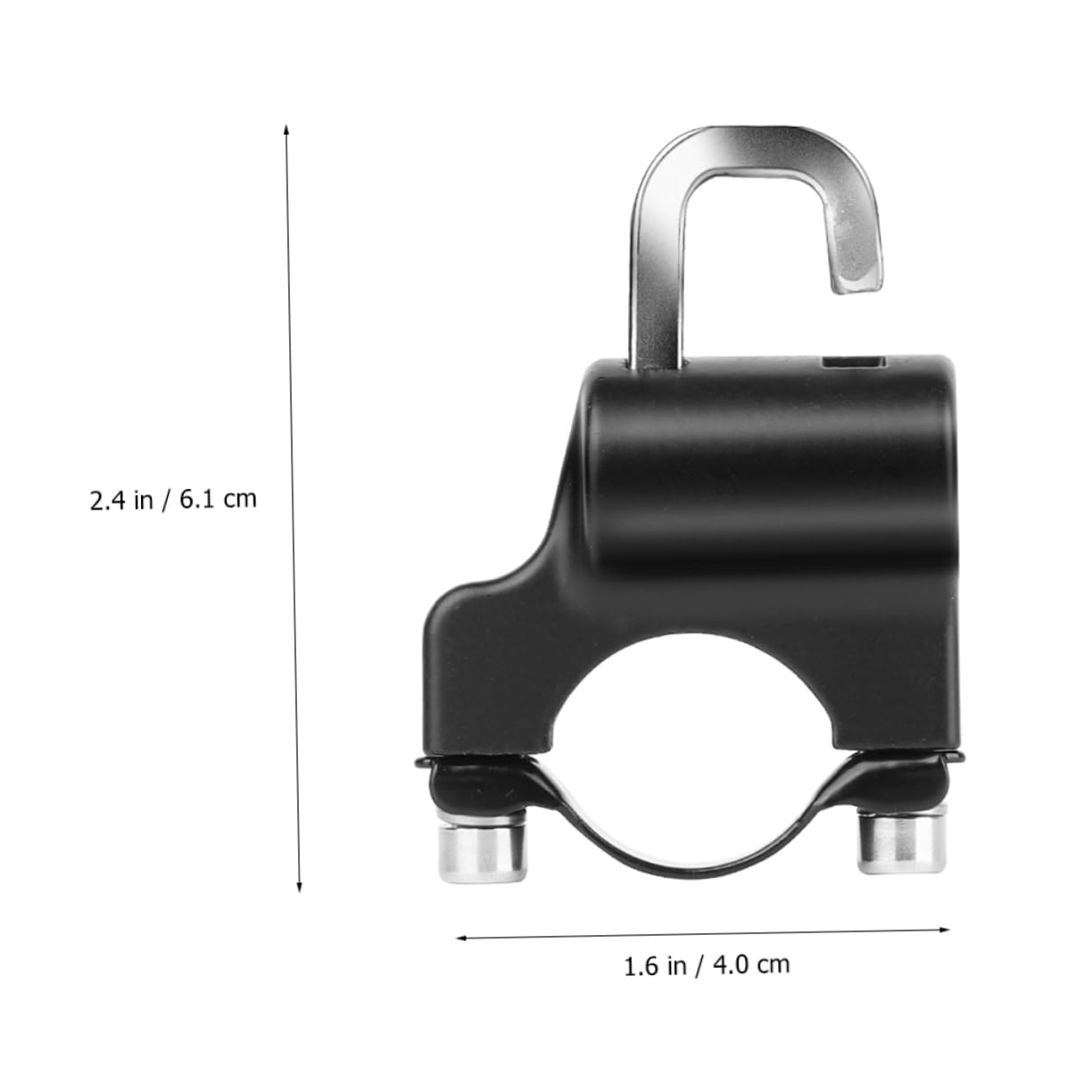 Gogogmee Theft Helmet Lock Lightweight Security Lock for Road Biking Durable Replacement Parts for Bike Accessories Coated Wear Resistant Design Excellent Theft Protection