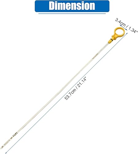 Miniatura 7 de uxcell Barra de medición de nivel de aceite del motor para Mazda 3 2007-2013 para Mazda 6 2006-2007 para Mazda CX-7 2007-2012 No.L3K910450