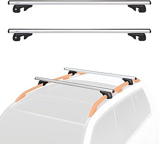 Amazon Basics Cross Rail Roof Rack, 52 inches, Fits up to 46