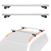 Amazon Basics - Portapacchi da tetto a croce, 132 cm