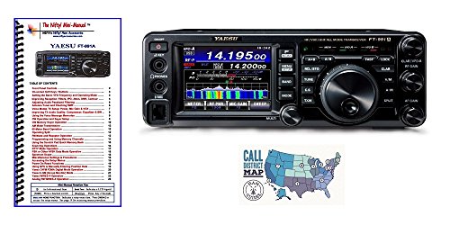 Bundle - 3 Items: Includes Yaesu FT-991A HF/VHF/UHF All-Mode Transceiver with Nifty! Mini-Manual and Ham Guides TM Quick Reference Card!