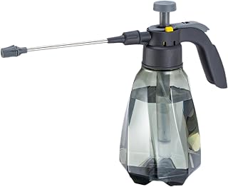 Plant Mister Spray Bottle, Garden Pressure Pump Sprayer 1.5L Adjustable Nozzle Outdoor Green Irrigation Cover for Gardening, Potted Plants Flowers and Lawn Care
