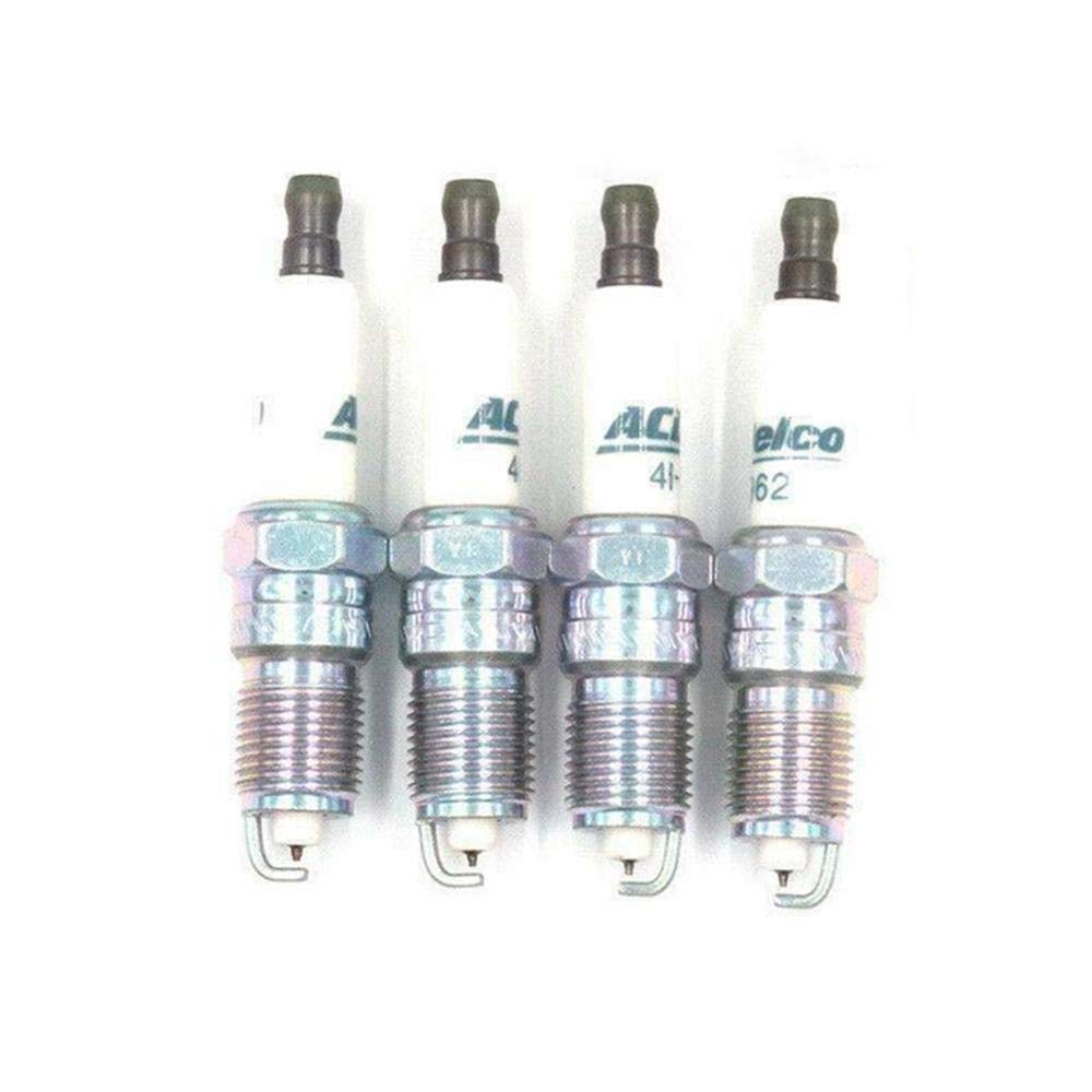 Candele di accensione per Auto Candele di accensione Set da 4 Pezzi Candele di accensione Platinum 41-962 19299585 per Chevrolet per Buick per Gmc per Cadillac per Hummer Compatib