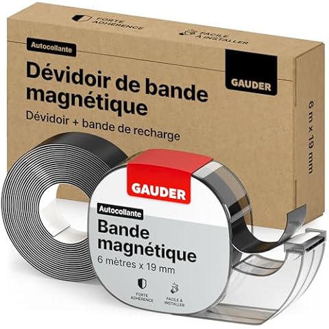 GAUDER Dévidoire Magnétique Autocollant Cover