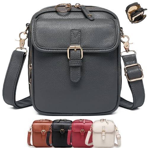 Vintage Faux Leather Crossbody