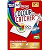 Colour Catcher Colour Protection Sheets (1 pack x 52 sheets), Colour Catcher Sheets for Mixed Colour Washes to Avoid Colour Run Accidents, Made of 100% Naturally-Derived & Biodegradable Fibres