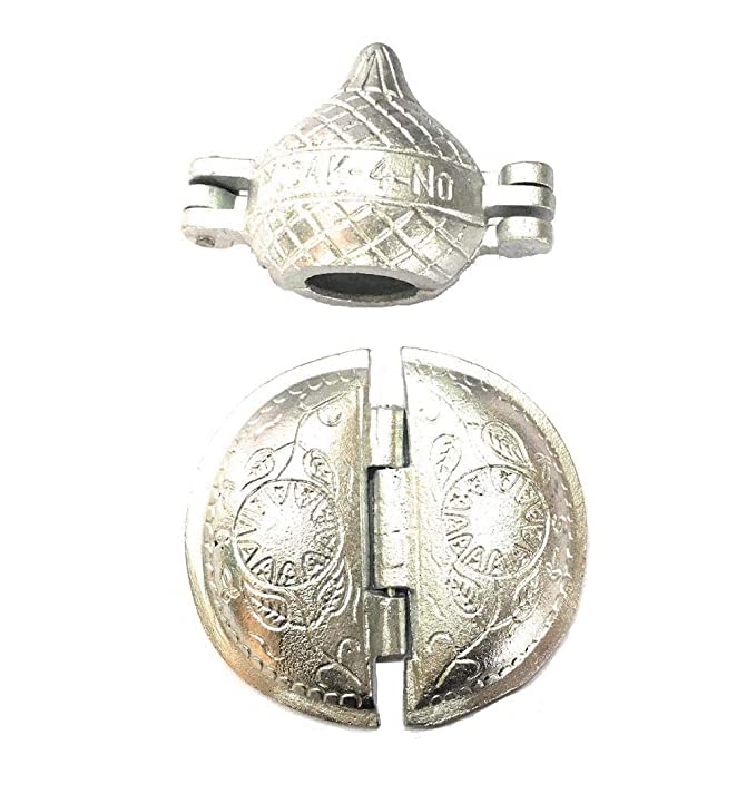 Aluminum Gujiya/Modak Sacha Karanji Maker Mould Cutter Sacha Machine Set of 2pcs