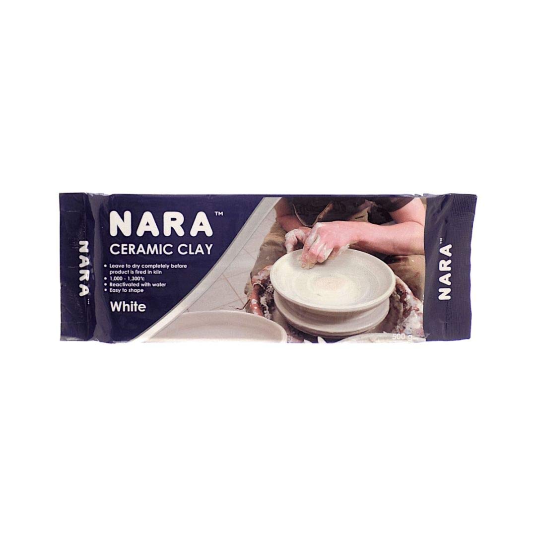 NARA Ceramic Clay - Colour White - 500 GM