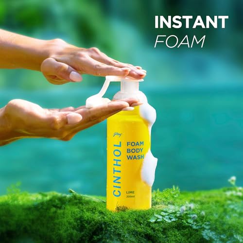 Image of Cinthol Lime Foam Body Wash (750ml) | Unique Foam Formula for Moisturized & Irresistibly Soft Skin | Suitable for All Skin Types