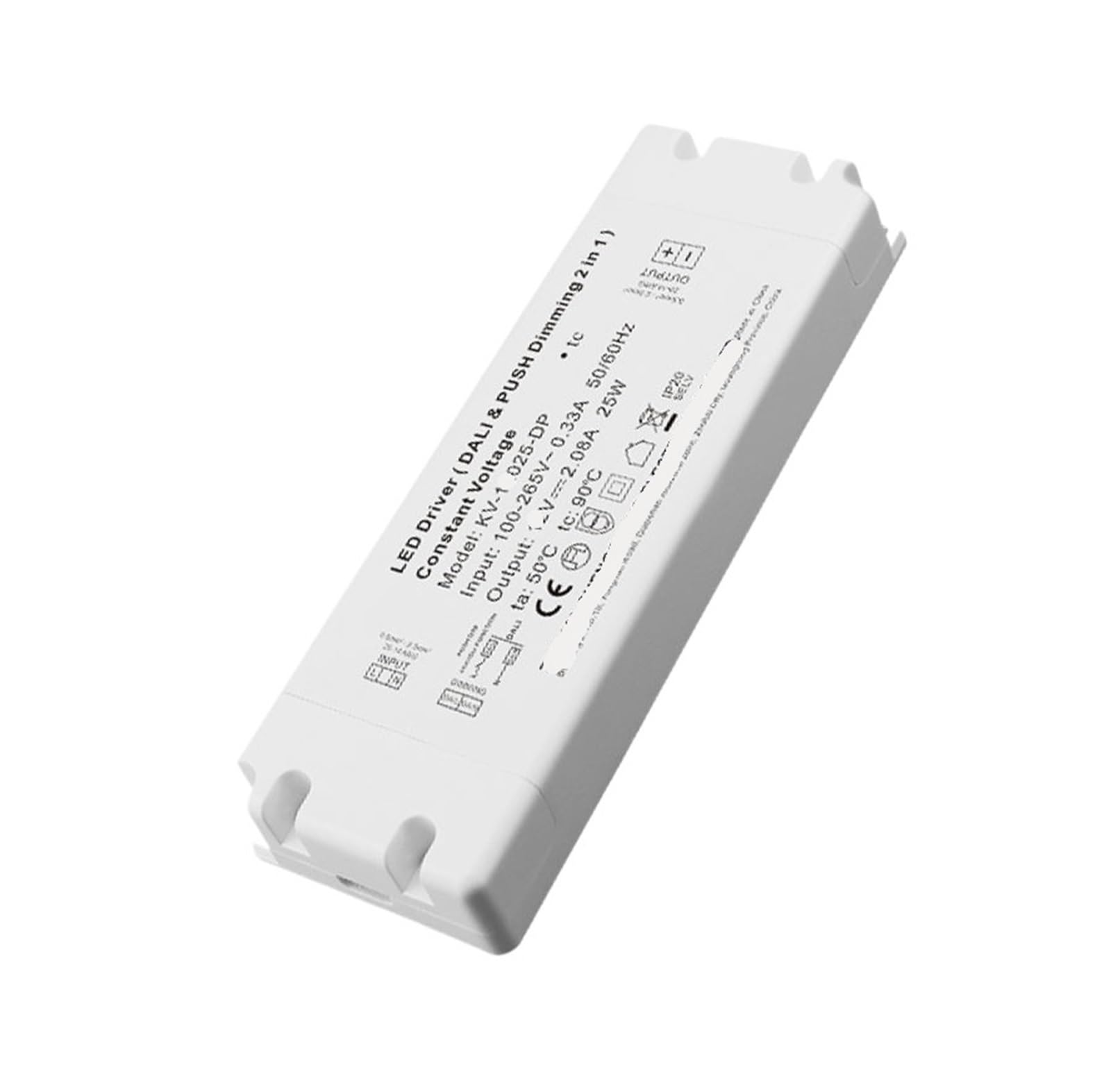 PWANUIGTE KV-25W-360W-DP Constant Voltage Power Supply led Light Strip Outdoor Led Driver(24V 25W)