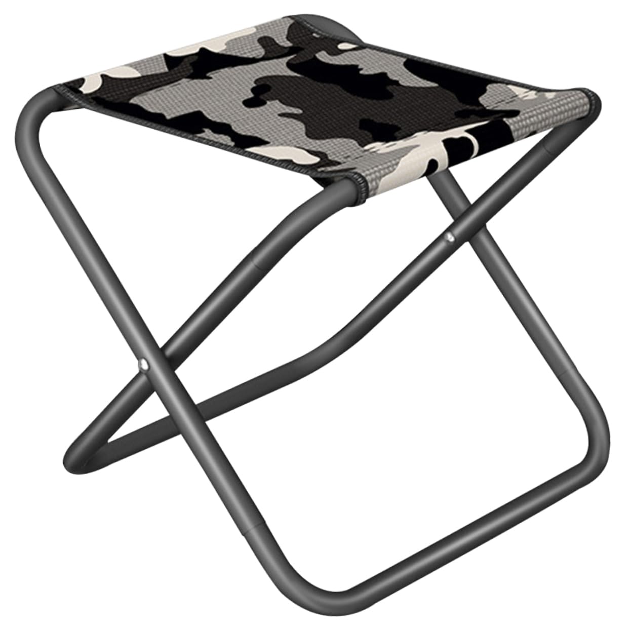 Hemoton Folding Stool for Camping Lightweight Portable Chair with Comfortable Design Ergonomic Collapsible Seat for Fishing Hiking Beach and Outdoor Activities Present