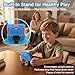 Portable Video Game Console for Kids, 220 Built-in Classic Retro Games, Handheld Plug & Play Player with 3.5'' IPS Screen, Rechargeable Travel Toy Birthday Gift for Boys & Girls- Blue