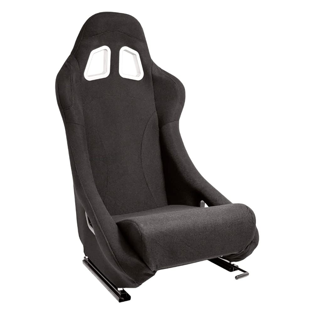 Sedile Sportivo 'BH' - Nero - Schienale Fisso - incl. Slitte