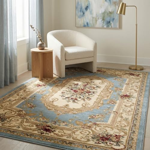 Unique Loom Versailles French Area Rug