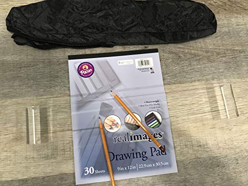 Artist Bridge 18" for, Painting, Calligraphy, , Drawing ,Sketching, Graphic Design Leaning Arm or Hand Creative Artist Bridge & Wrist Rest, Free storage & carry Case
