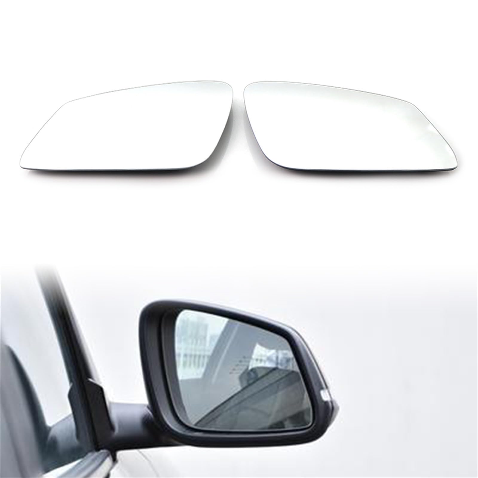 Door Wing Mirror Glass For BMW 1 2 Series X1 X2 F48 2017 2018 2019  