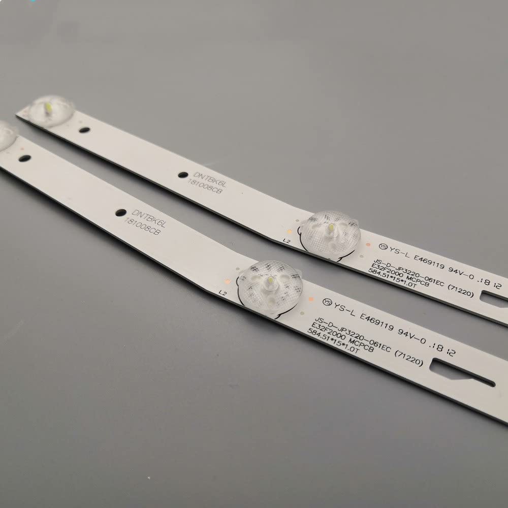 Barra de luz JS-D-JP3220-061EC para panel curvo TV de 32 pulgadas repuesto MS-L1160