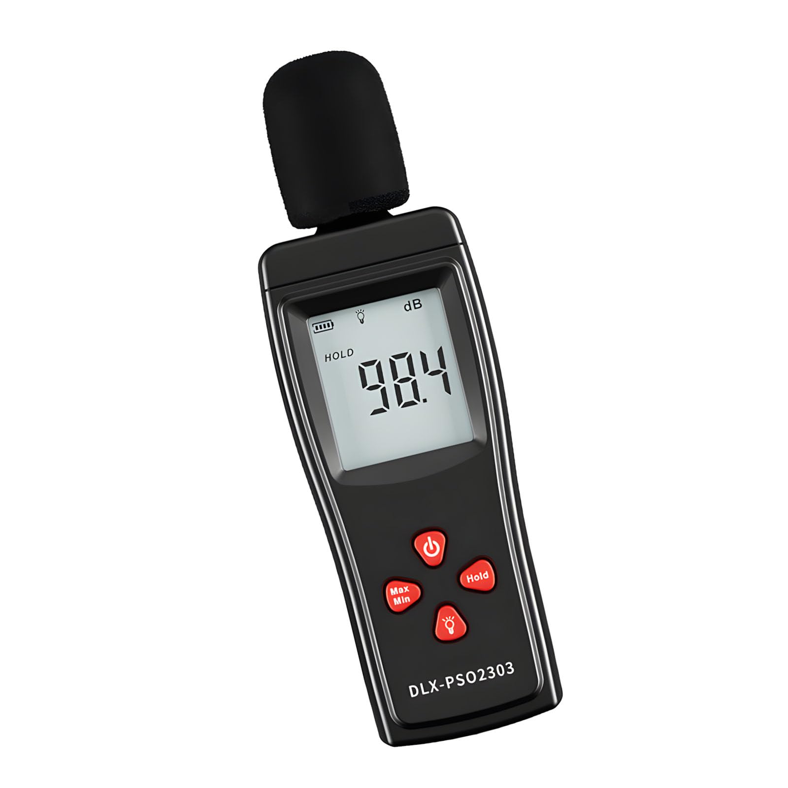 Portable Noise Detector for Indoor Outdoor Activities High Accuracy Component Real Time Accuracy Noise Measuring Tool