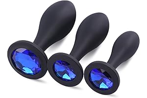 3-Piece Jeweled Anal Training Kit: Petite Pleasure for Experienced Enthusiasts