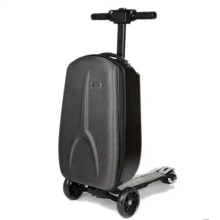 Electric Luggage, Scooter Suitcase for Kids 4-15, Detachable & Foldable 4-in-1...