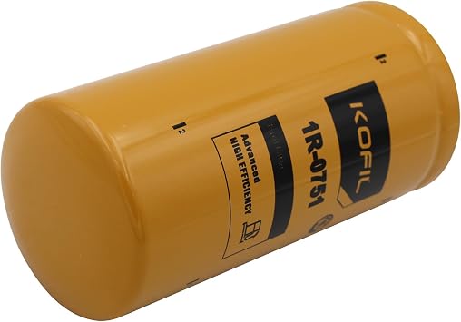 1R-0751 Fuel Filter, for Cat C7, C9, 3126B, 3126E, C-9, 3114, 3116, 3126 Engines, Replaces BF7632, 86377, P551315, FF5324, P1104, LFF4783, WK8503