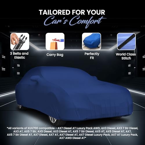 Image of Autofy TUFF Car Cover for Mahindra XUV700 [Year 2022 Onwards] - Dust & UV Proof Waterproof Car Cover