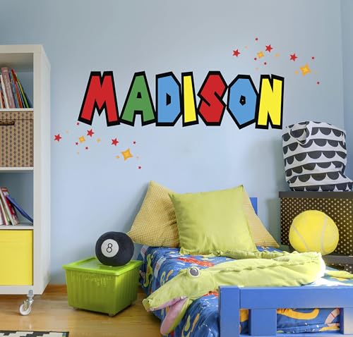 Vinilo decorativo personalizado con nombre, 15 pulgadas ancho miniatura 4