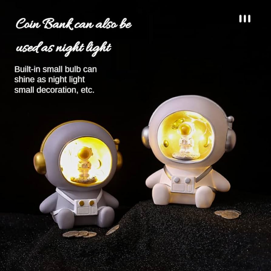 Amazon.co.jp: 宇宙飛行士の貯金箱、宇宙飛行士のキャラクターの装飾