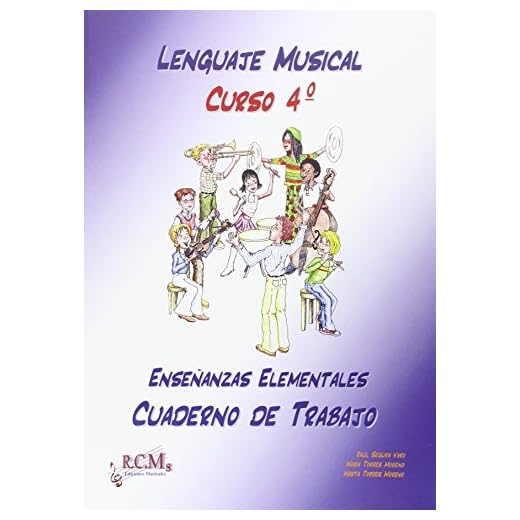 Cuaderno lenguaje musical enseñanzas elementales. Curso 4