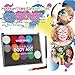 Pintura Corporal y Facial, Kit de Pintura Facial, Face Body Painting, Adecuada...