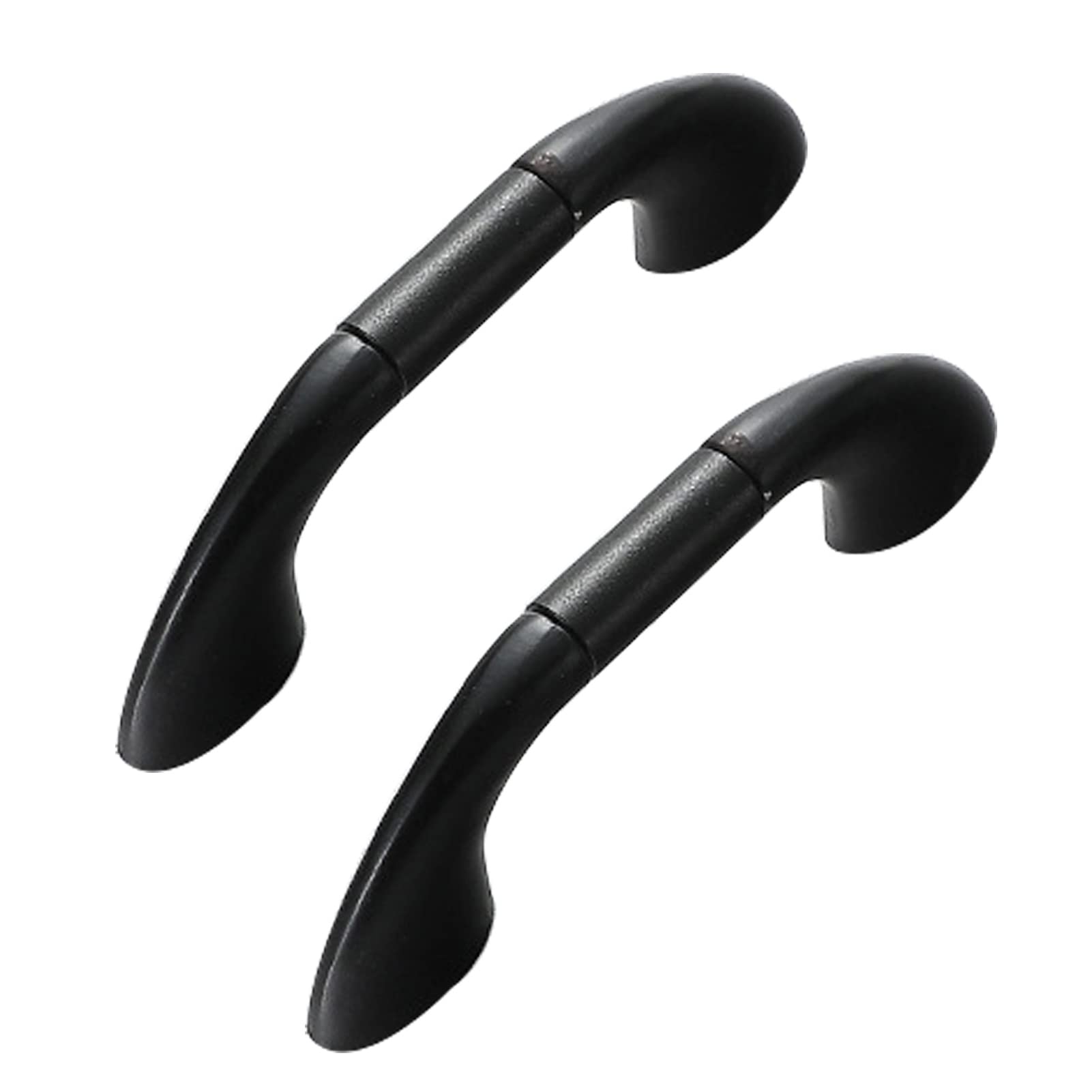Niusabou One Color Bow Pulls Door Handles, Cupboard Handles 2 Pcs European Bow Pulls Frosted Zinc Multiple Sizes(Hole Distance 96Mm)