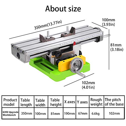 image for Mysweety Multifunction Worktable Milling Working Cross Table Milling M
