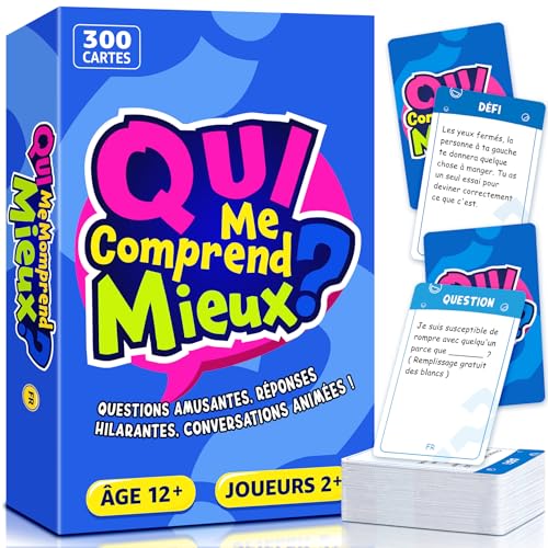 LUVTOY Qui Me Comprend Mieux - Jeu de Société pour...