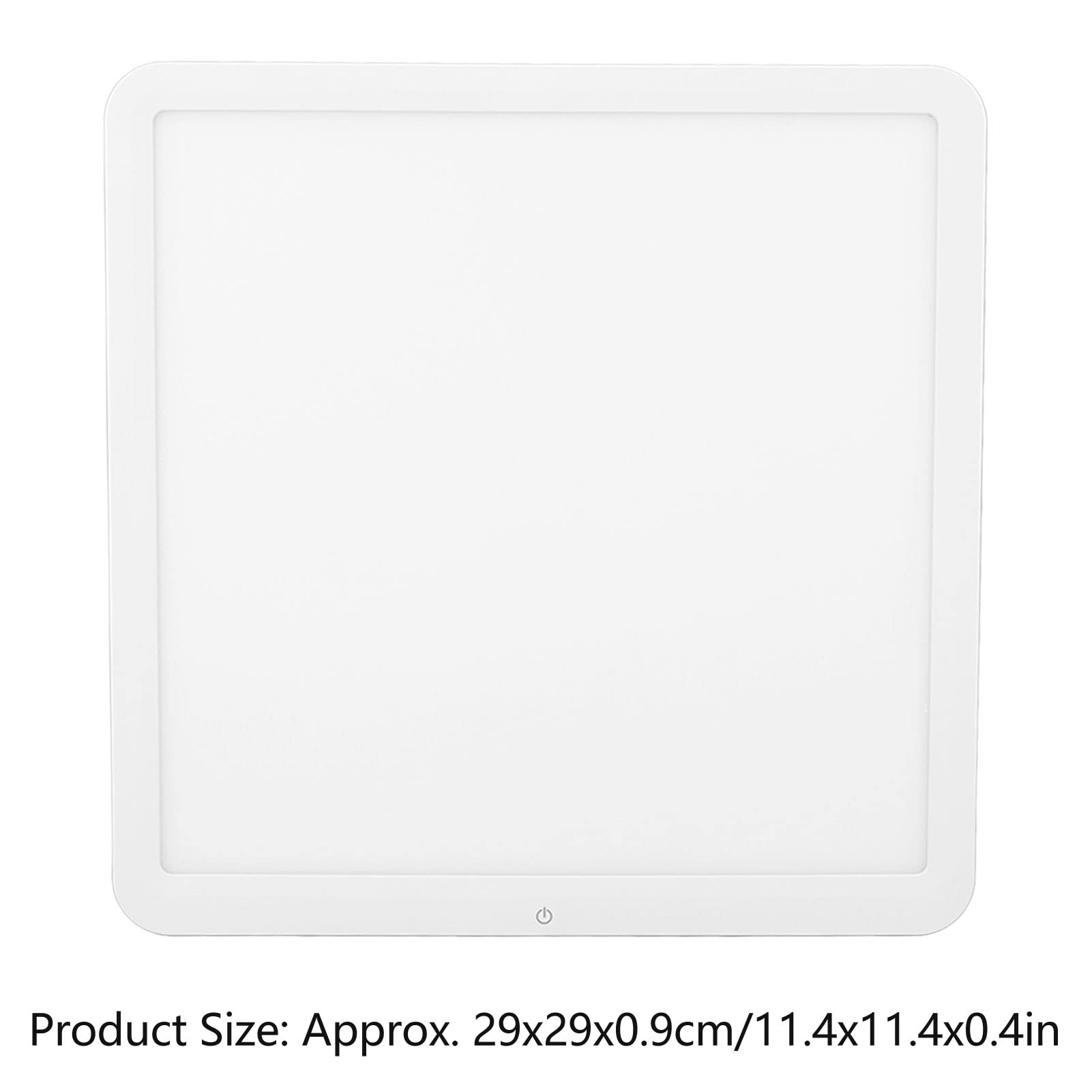 Scatola Luminosa per Foto, Pannello Luminoso Senza Ombre LED da 29 Cm/11,4, Luce Inferiore per Fotografia 800LM, 6000K-6500K, per la Fotografia di Prodotti di Gioielleria