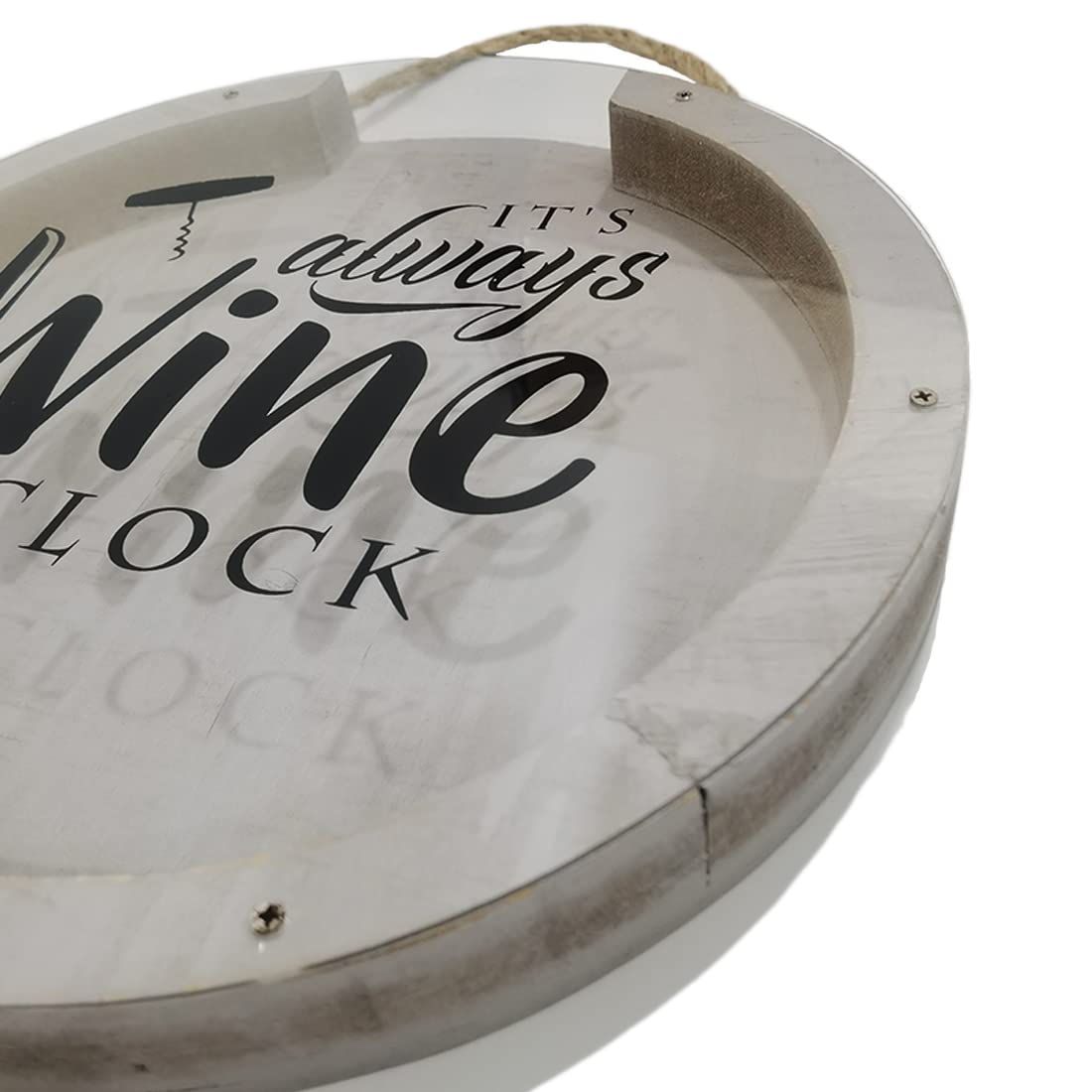 Porta tappi di sughero per vino, scatola per ombre, per gli amanti del vino, collezione di tappi in sughero, cornice in legno, decorazione per casa, cucina e bar (rotonda 2, 30 x 30 cm)