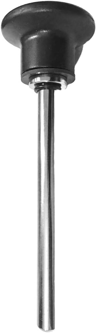 MAGNETIC Pin, Tensile (3/8" Dia ) Universal Weight Stack Heavy Duty SELECTOR KEY - Deluxe Jumbo 1-3/4" Dia BLACK Round Knob - World Class Hitch PINS - Various Locking space n Size - by SBD