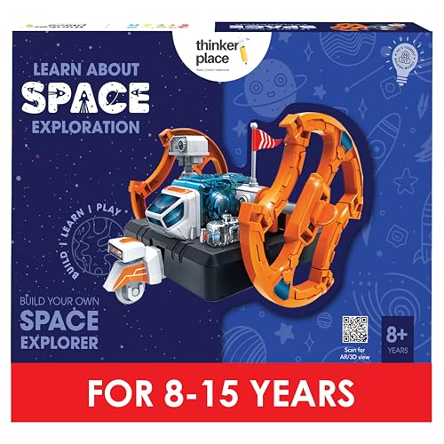Image of Space X-Plorer DIY Kit | Build, Learn & Play | STEM Toy for Kids Age 8+ | Space Exploration Learning Kit with AR Experience | Fun Educational Game