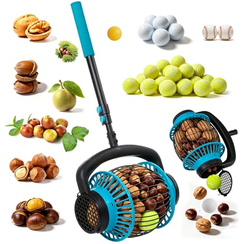 Acorn Picker Upper Roller for Garden Sweet Gum Ball & Nut & Walnut Gatherer