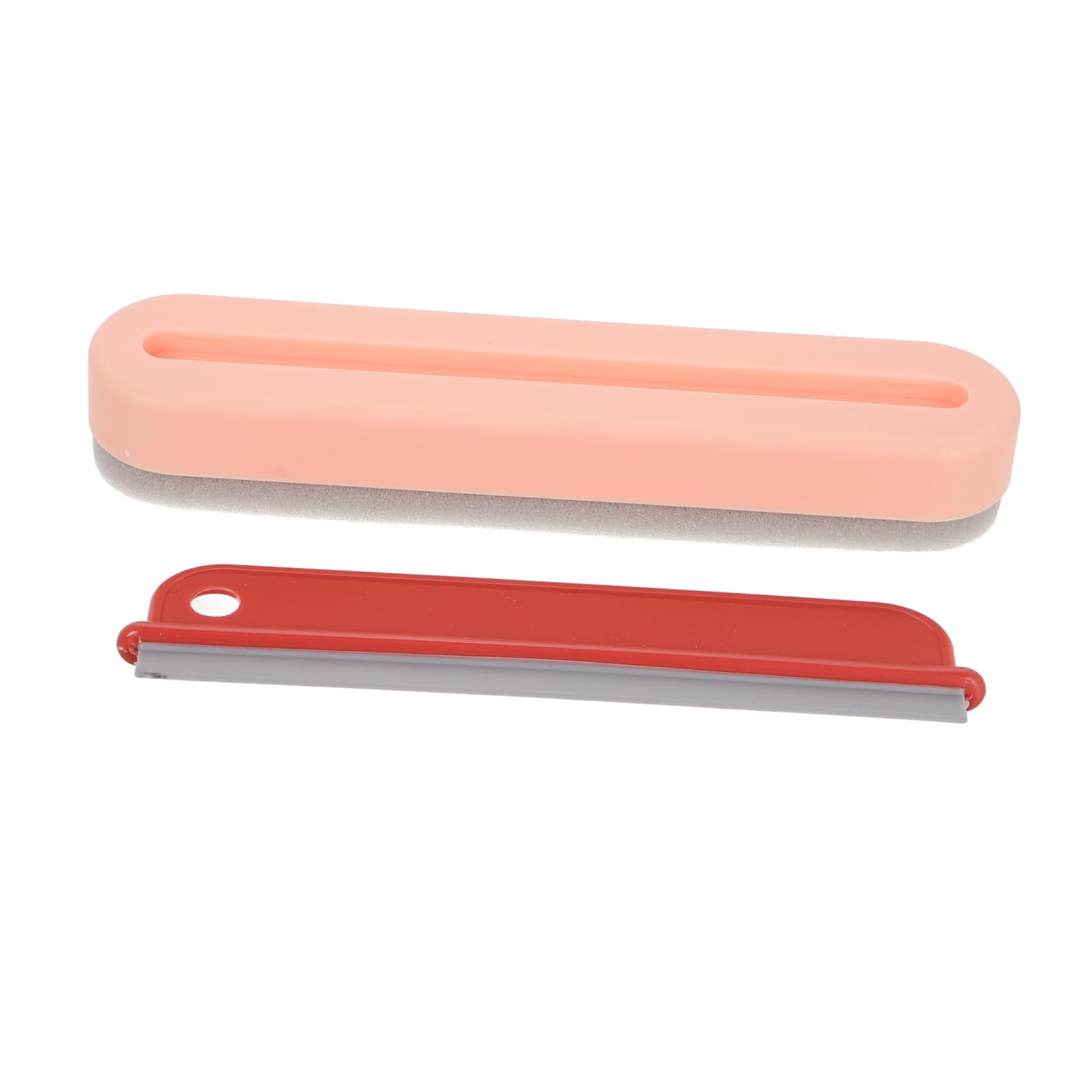 STOBAZA Car Interior Cleaner Window Cleaning Squeegee Glass Wiper Brush Soft Bristles Shower Bathroom Easy to Use