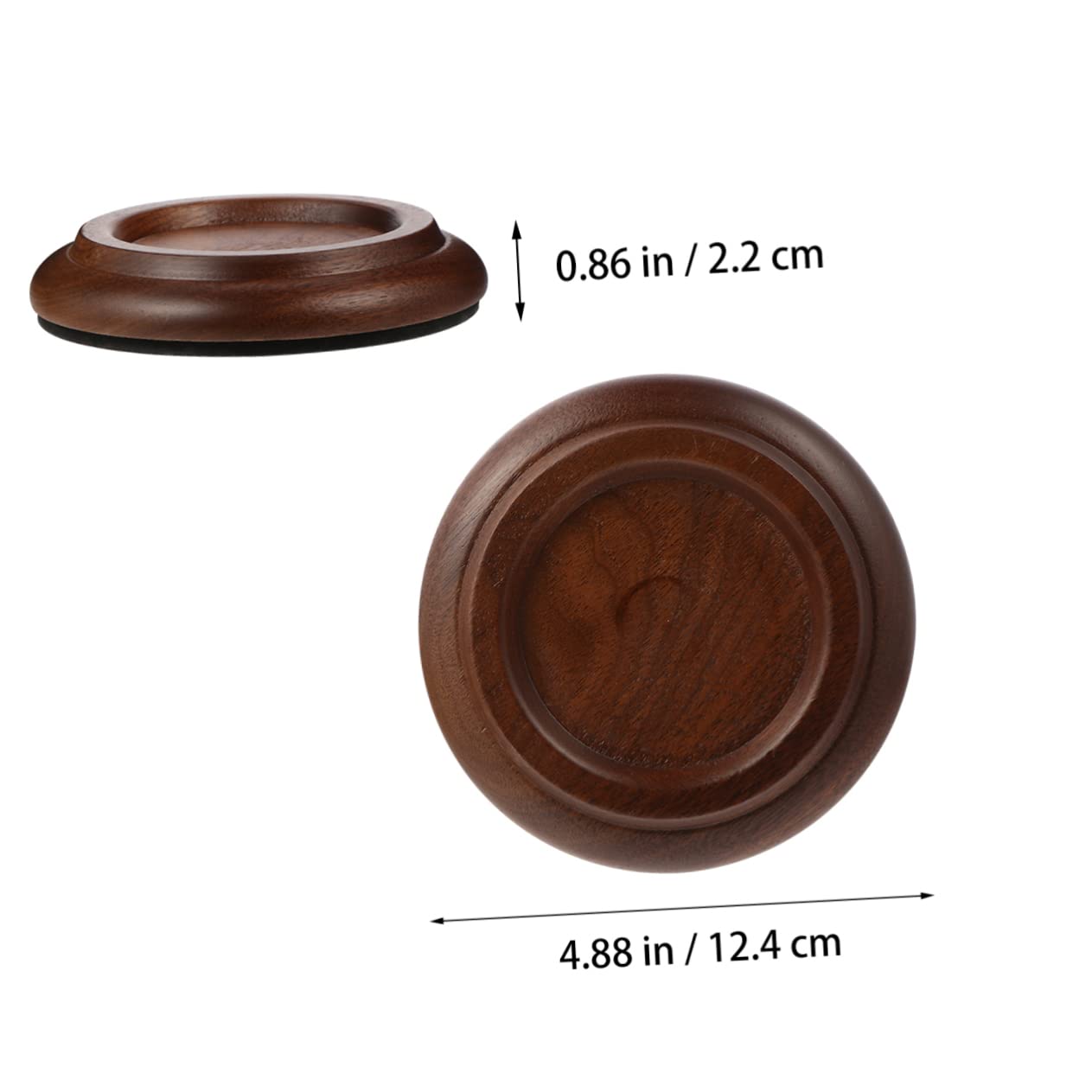 Abaodam Piano Leg Protector Cups 3pcs Wooden Piano Pads Eva Material Anti-skid Resistant for Home