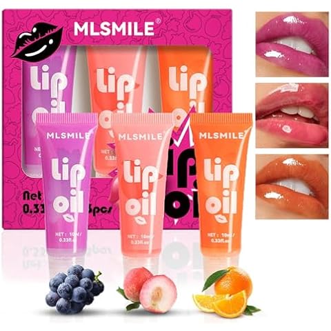 mercham Moisturizing Lip Oil Set with Flavours Cover