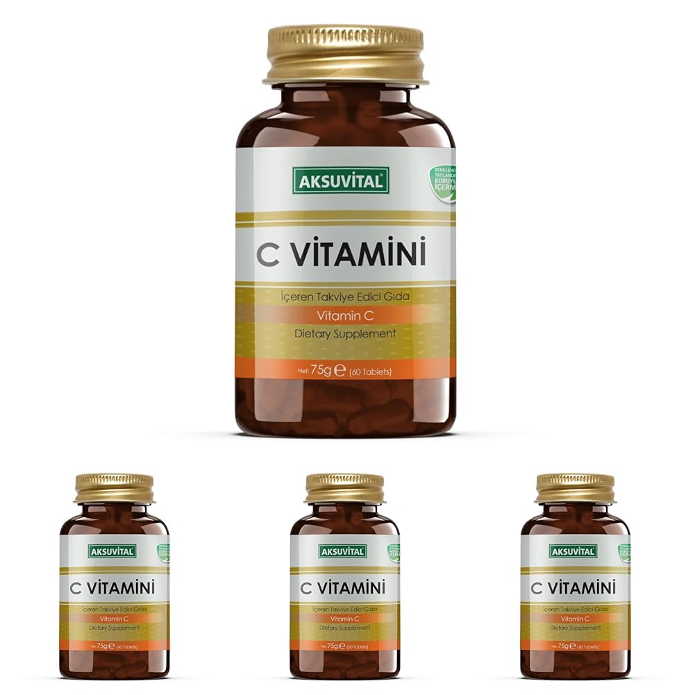 ShiffaHome Shiffa Home Vitamin C 60 Tablet 1250 mg 1 Paket (1 x 1 Adet) (4 paketi)
