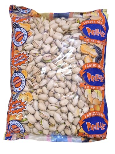 Pistachos Crudos con Cascara 1 Kg - Pelluz - Pistacho crudo - Pistachos naturales