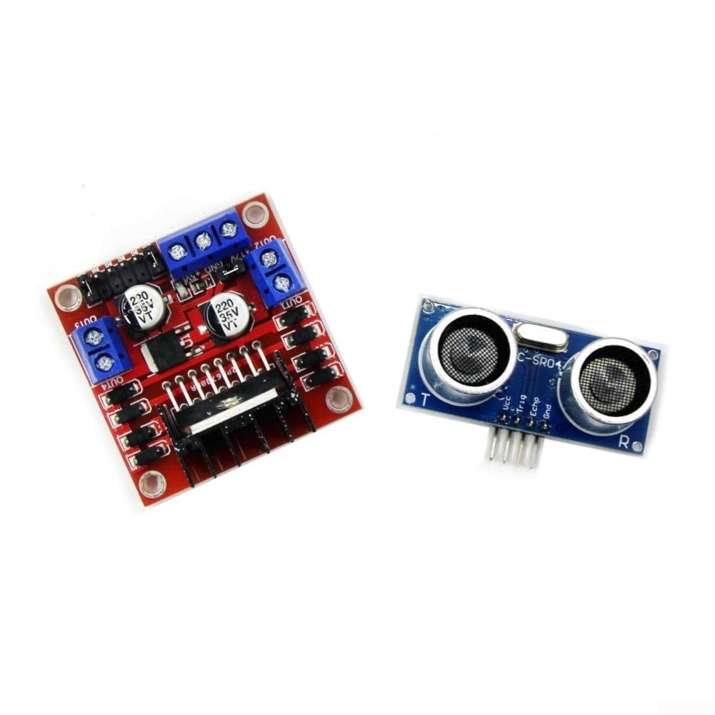 Dos ruedas para kit de coche inteligente, chasis de robot DIY con cámara, kit de coche robot de prevención de obstáculos para placa R3 para conductor de motor l298n